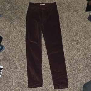 Levi's Dark Brown Corduroy Pants